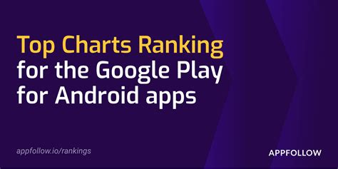 Google Play Top Charts Ranking for Android Apps .